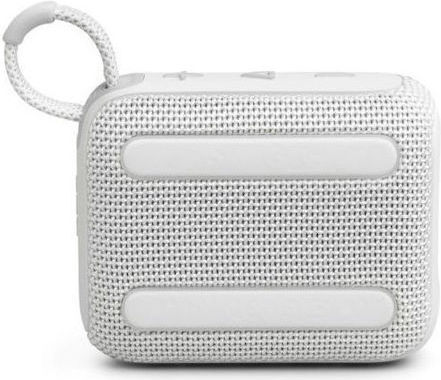 JBL Go 4 Waterproof Bluetooth Speaker 4.2W with Battery Life up to 7 hours White