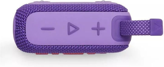 JBL Go 4 Waterproof Bluetooth Speaker 4.2W with Battery Life up to 7 hours Purple