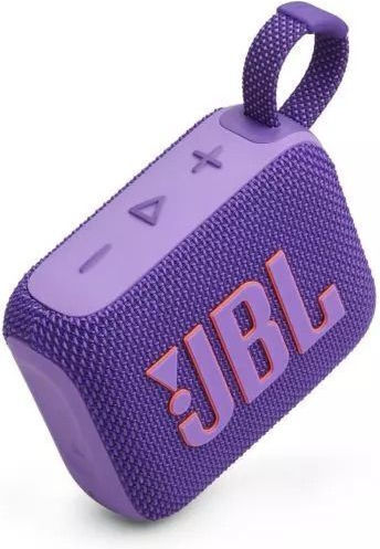 JBL Go 4 Waterproof Bluetooth Speaker 4.2W with Battery Life up to 7 hours Purple