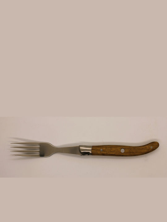 Claude Dozorme Inox Table Fork Set Silver 6pcs