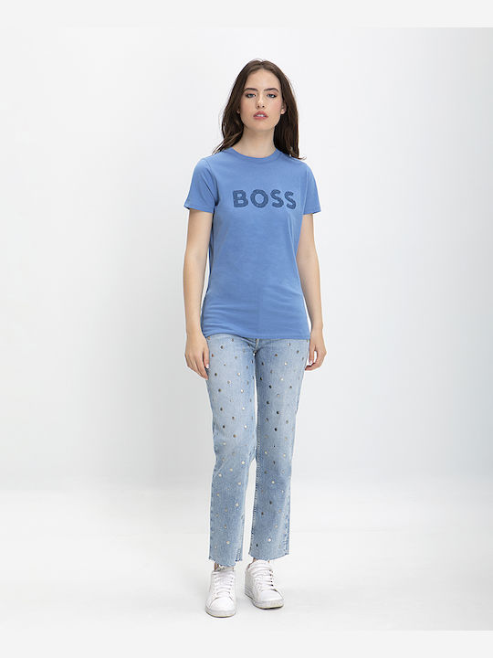 Hugo Boss Women's Jean Trousers in Tapered Line