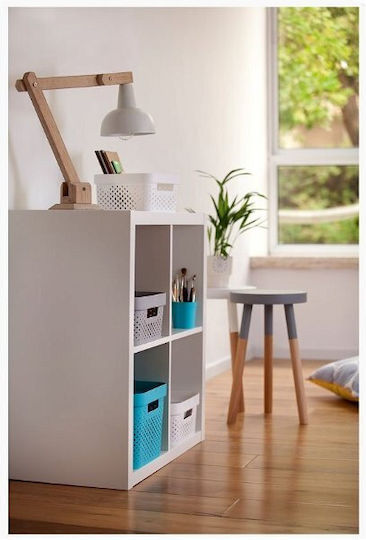 Curver Infinity Dots Kunststoff Aufbewahrungsbox mit Deckel Gray 36x27x14cm 1Stück