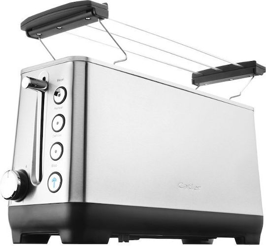 Catler Φρυγανιέρα 2 Θέσεων 1100W Inox