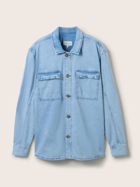 Denim Cămașă Albastru
