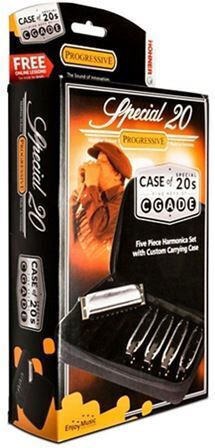 Hohner Set Harmonicas Special 20 560/20 with Keys 5-Pack (C,D,E,G,A) Major