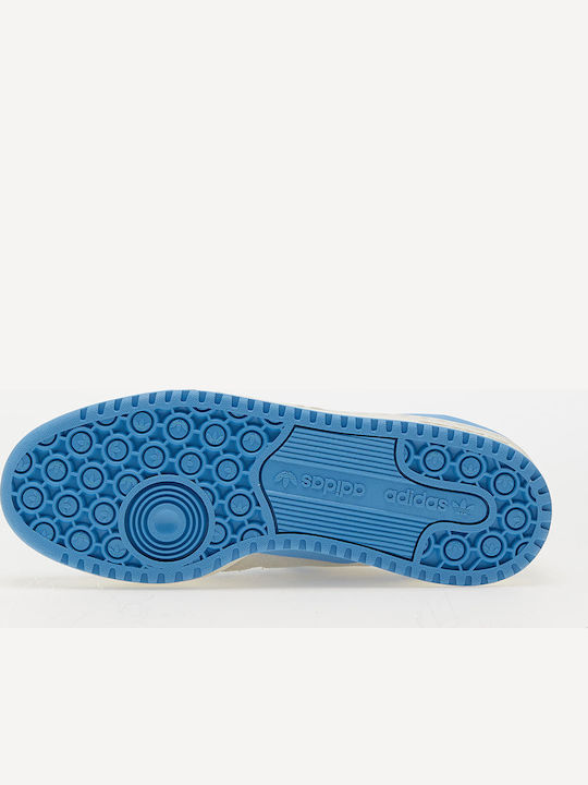 Forum Low Cl Herren Sneakers Ivory / Semi Blue Burst