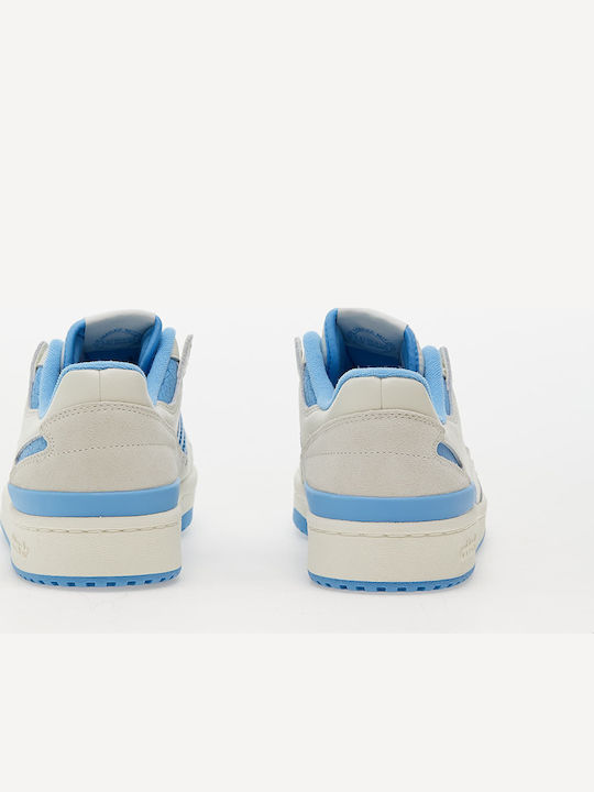 Forum Low Cl Herren Sneakers Ivory / Semi Blue Burst