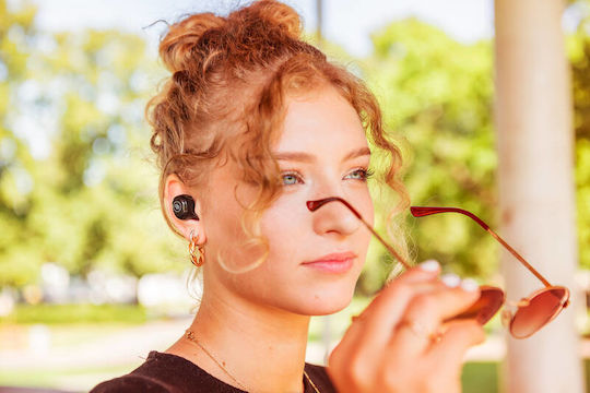 GoGEN BUDDIES Evo 2 In ear Bluetooth хендсфри Слушалки с Устойчивост на Пот и Кутийка за Зареждане Бял