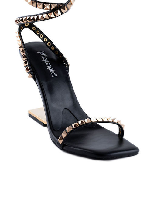 Jeffrey Campbell Heels Damen Sandalen in Schwarz Farbe