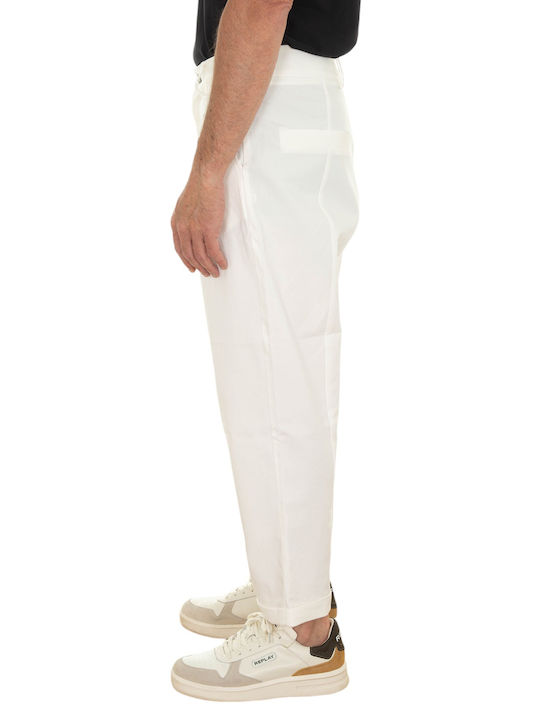 Nineteen Apparel Club Men's Trousers White