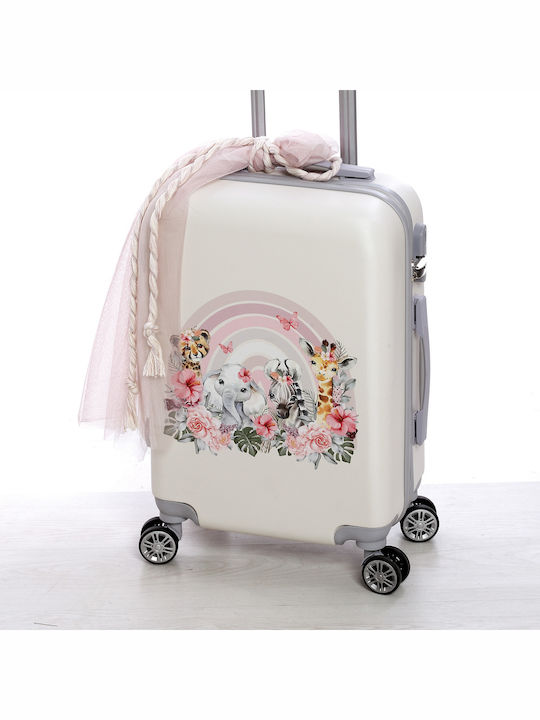 Set de Botez pentru Fetiță Tematică Curcubeu Animale Sds-2401 Bellissimo Bls-24-sds-2401