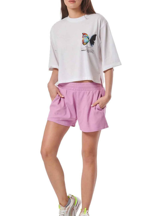 Women's Activewear Shorts Lilac