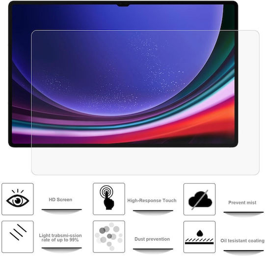 Sticlă călită pe toată fața (Galaxy Tab S9 Ultra)