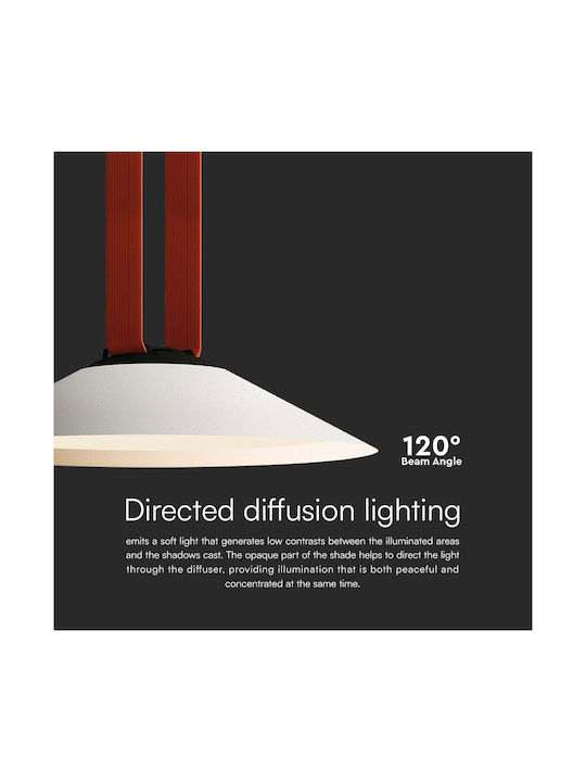V-TAC Pendant Light White
