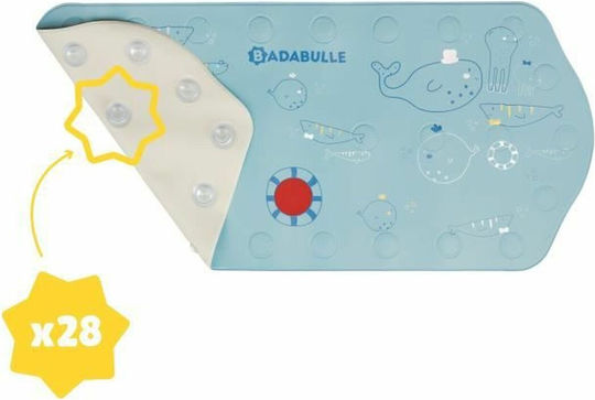 Badabulle Antiderapant pentru cadă cu ventuze Albastru 40x91εκ.