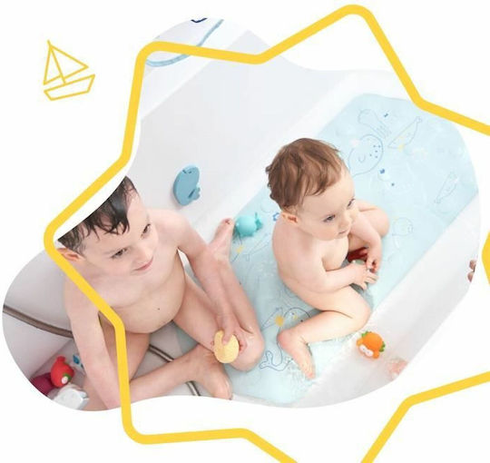 Badabulle Antiderapant pentru cadă cu ventuze Albastru 40x91εκ.