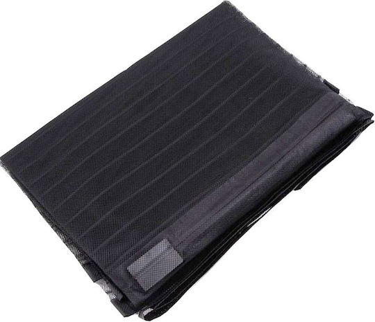 Grasher Mosquito Net Door with Magnetic Clasp Black 220x100cm