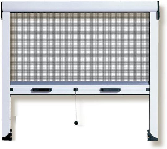 Primo Disegno Screen Window Vertical Movement White 150x80cm