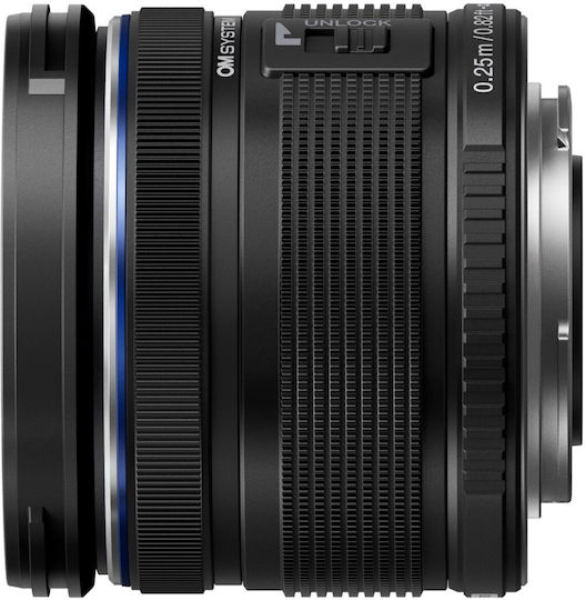 Olympus Φωτογραφικός Φακός Black Ez M0918 Lense Wide Angle Zoom για Olympus 4/3 Mount Μαύρος
