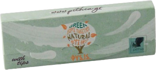 Pythia Natur Papiere 50f 1¼ gibana Grün 24St