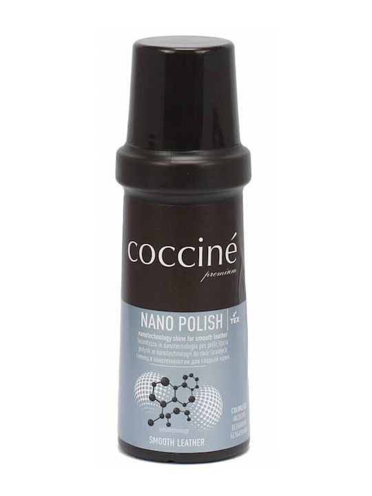 Smooth Grain Leather Polish Black Coccine Nano Polish 75 Ml