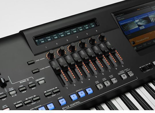 Yamaha Synthesizer Genos 2 με 76 Δυναμικά Πλήκτρα Μαύρο