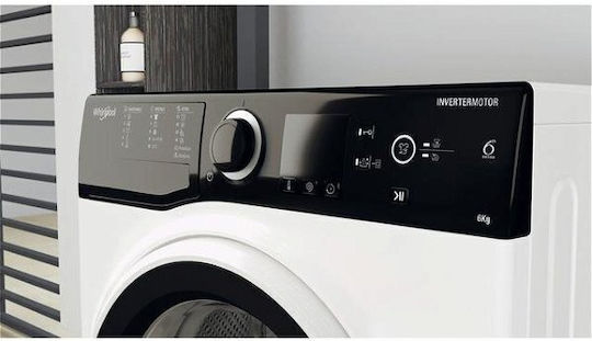 Whirlpool Mașină de Spălat Rufe 6kg 1200 Rotiri Al 6-lea Simț WRB SS 6249 S EU