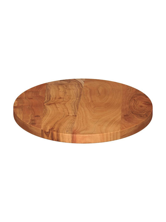 vidaXL Oval Table Surface made of Solid Wood Acacia 110x40x3.8cm 370811 1pcs