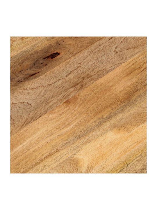 vidaXL Oval Table Surface made of Solid Wood Brown 90x40x3.8cm 370133 1pcs