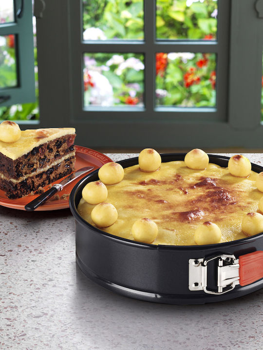 Le Creuset Φόρμα Ζαχαροπλαστικής για Κέικ Στρογγυλή από Αλουμίνιο με Αποσπώμενη Βάση 26x26εκ.