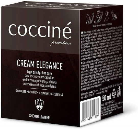 Schuhcreme Glattleder Creme Elegance Schwarz 50 Ml