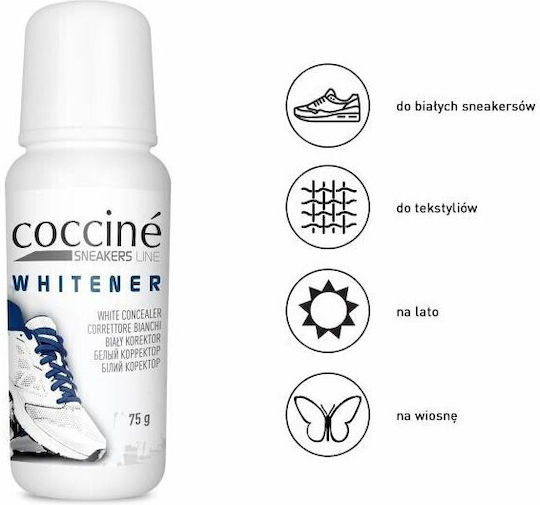 Coccine Snickers Избелваща течност за почистване на обувки 75 мл
