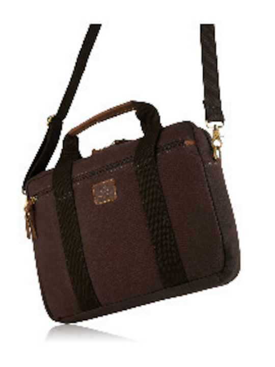 Paolo Peruzzi Чанта Калъф за лаптоп 15.6" в Кафяв цвят T-31-BR