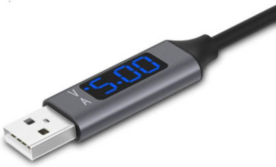Edman Regulär USB 2.0 auf Micro-USB-Kabel Schwarz 1m 1Stück