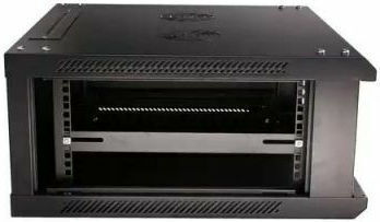 Extralink Montat pe perete Cabină Rack 4U 60x60cm Negru EX.2893