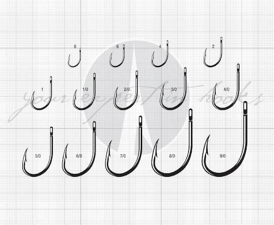 VMC Faultless O'shaughnessy Fishing Hooks Set 25pcs No7