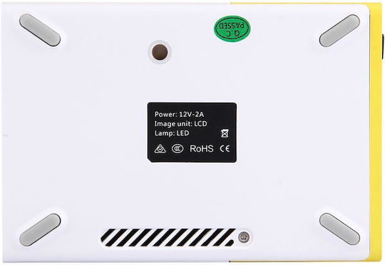 YG-300 EU Plug Mini Projector LCD Λάμπας LED