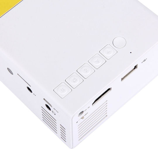YG-300 EU Plug Mini Projector LCD Λάμπας LED