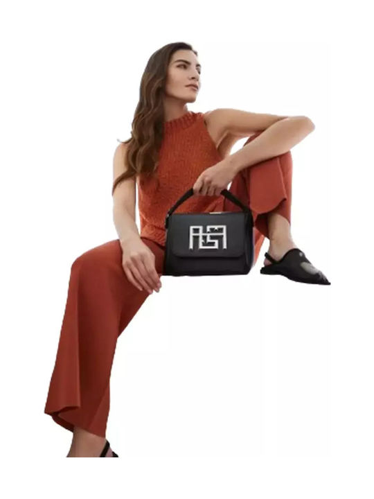 Leather Women's Bag Handbag Black