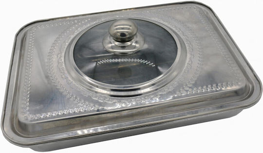 Vanora Backform aus Rostfreiem Stahl 35x26cm
