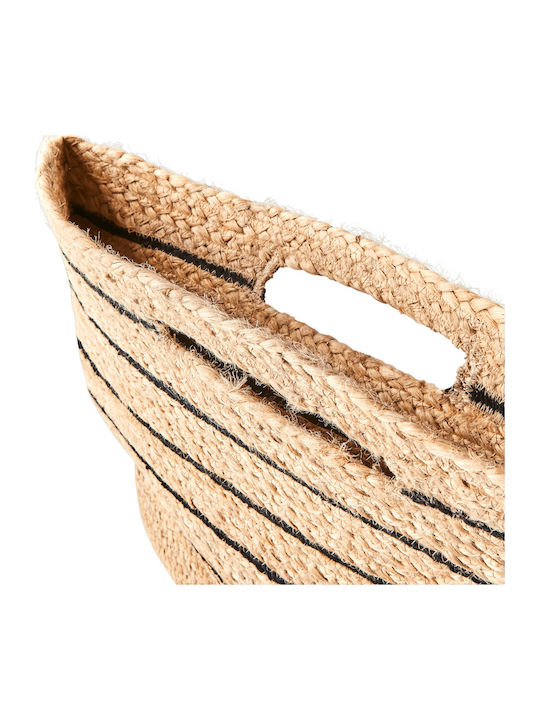 Affari Korbweide Strandtasche Beige