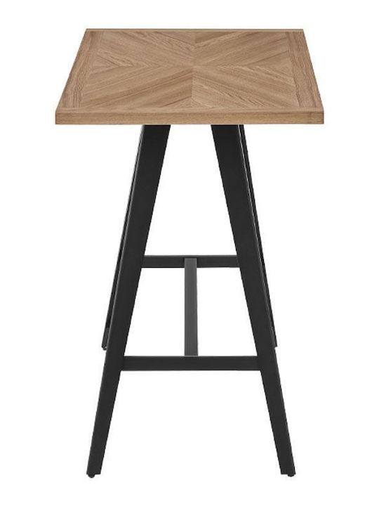 1564 Table Bar Wooden Sonoma 140x70x105cm