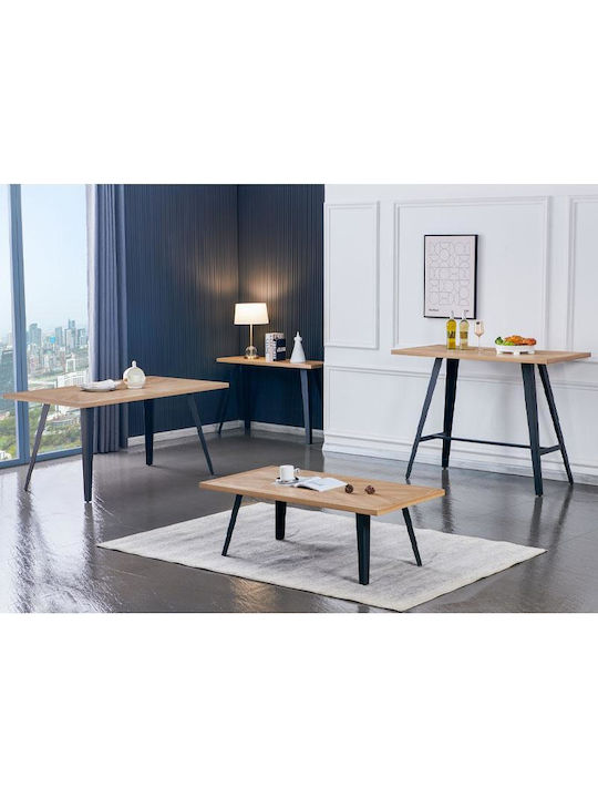 1564 Table Bar Wooden Sonoma 140x70x105cm