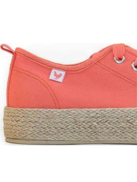 Adidași Flatforms Pentru Femei Coral