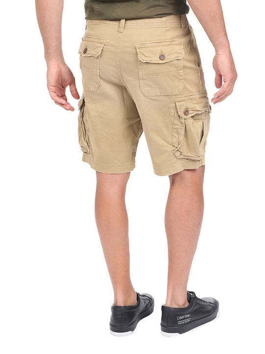 Ανδρική Βερμούδα Cargo Beige