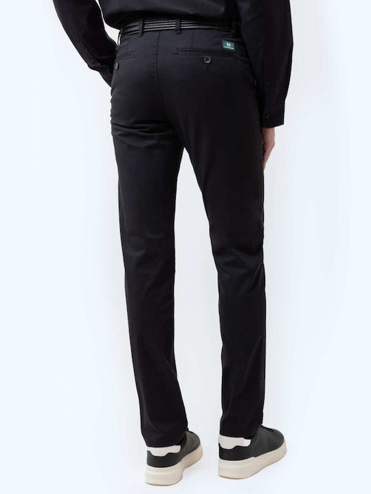 The Bostonians Men's Trousers Chino Black