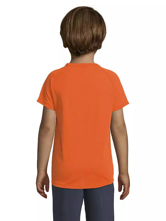 Sol's Kids T-shirt Orange Sporty