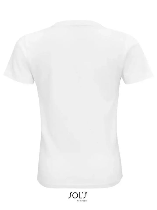 Kids' T-shirt White Crusader