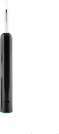 Endoscop inteligent de curățare a urechilor 5mp Full Hd Camera Led Lumina Wi-fi Accesorii incluse Kit de încărcare 350 Mah Baterie impermeabilă Ip67 negru