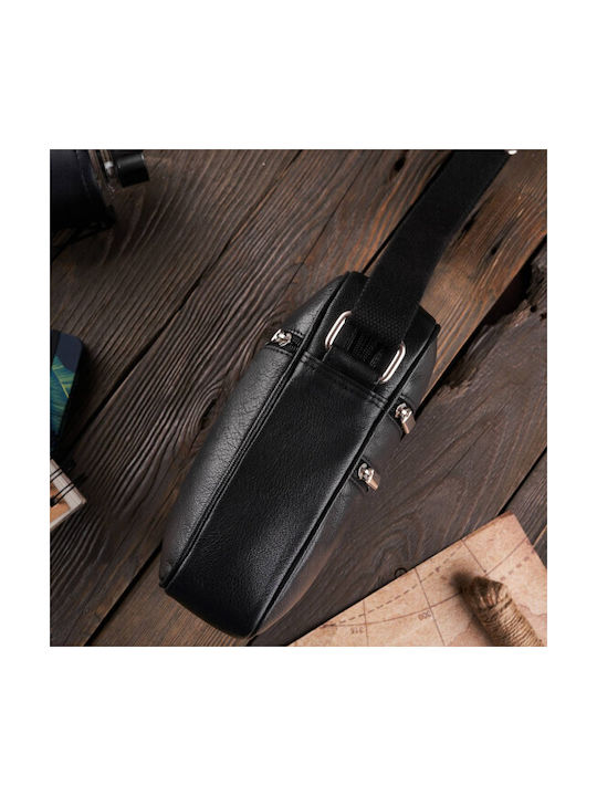 Leather Men's Bag Shoulder / Crossbody Black